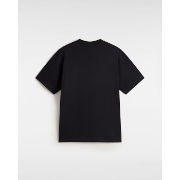 VANS LEFT CHEST LOGO T-SHIRT BLACK