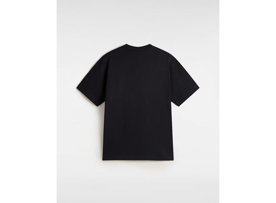 VANS LEFT CHEST LOGO T-SHIRT BLACK