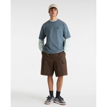 VANS LEFT CHEST LOGO T-SHIRT LOOSE STORMY