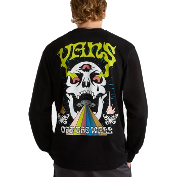 VANS SKULL SAUCER LONG SLEEVE T-SHIRT