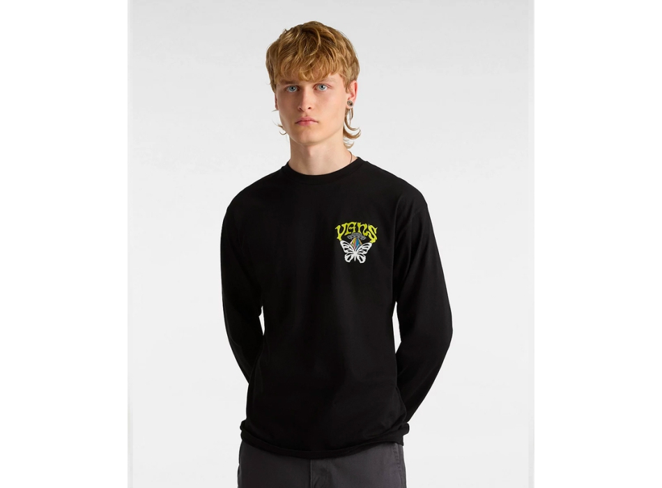 VANS SKULL SAUCER LONG SLEEVE T-SHIRT