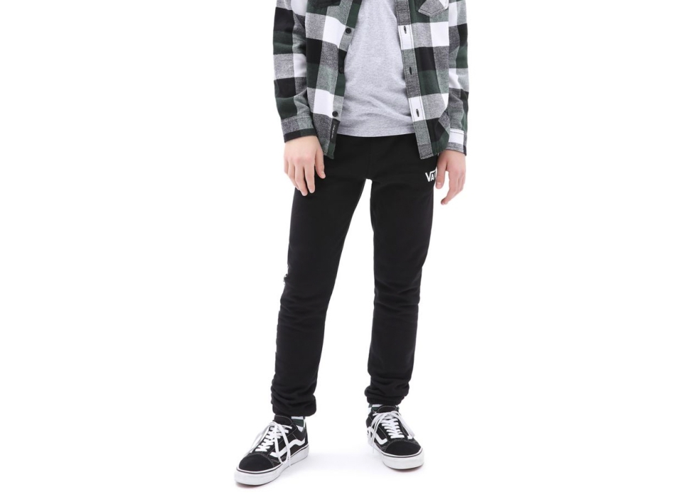 VANS BOYS BASIC CHECK LOGO FLEECE PANT (8-14 YEARS)