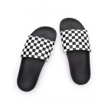 VANS CHECKERBOARD SLIDE-ON SANDALS