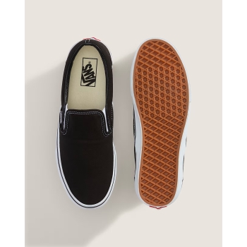 VANS CHECKERBOARD CLASSIC SLIP-ON SHOES GREEN