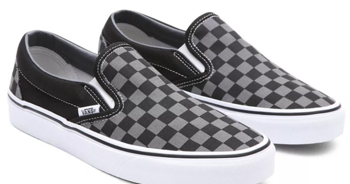 Vans slip on black pewter shop