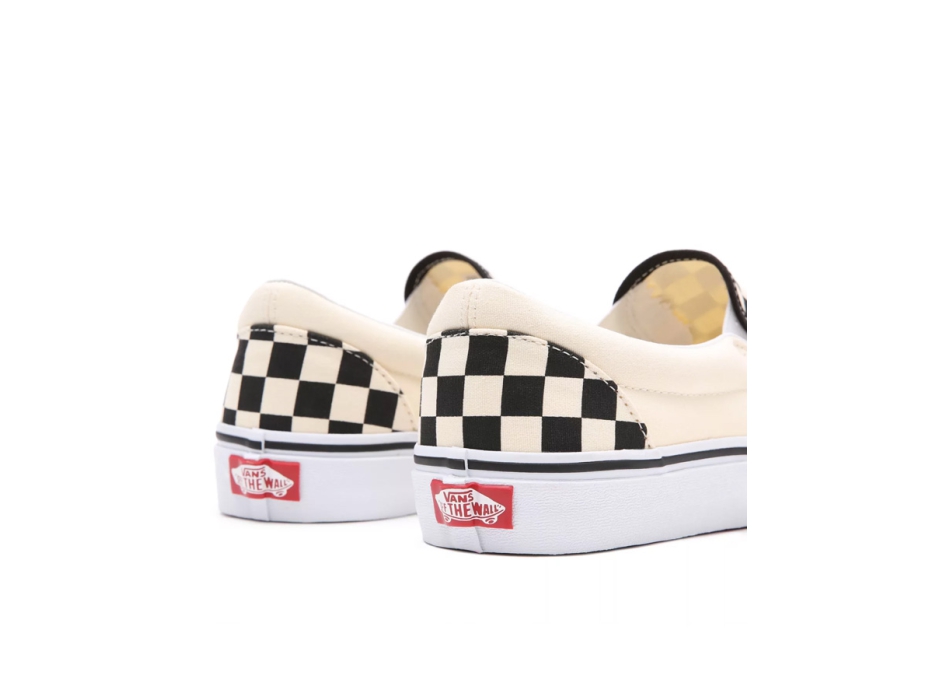 VANS CHECKERBOARD CLASSIC SLIP-ON SHOES