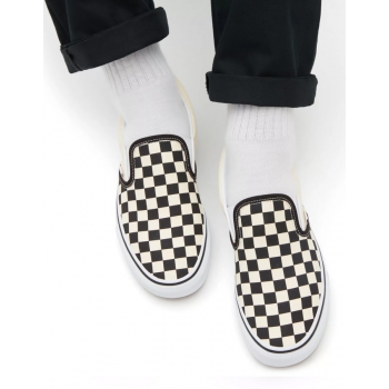 VANS CHECKERBOARD CLASSIC SLIP-ON SHOES