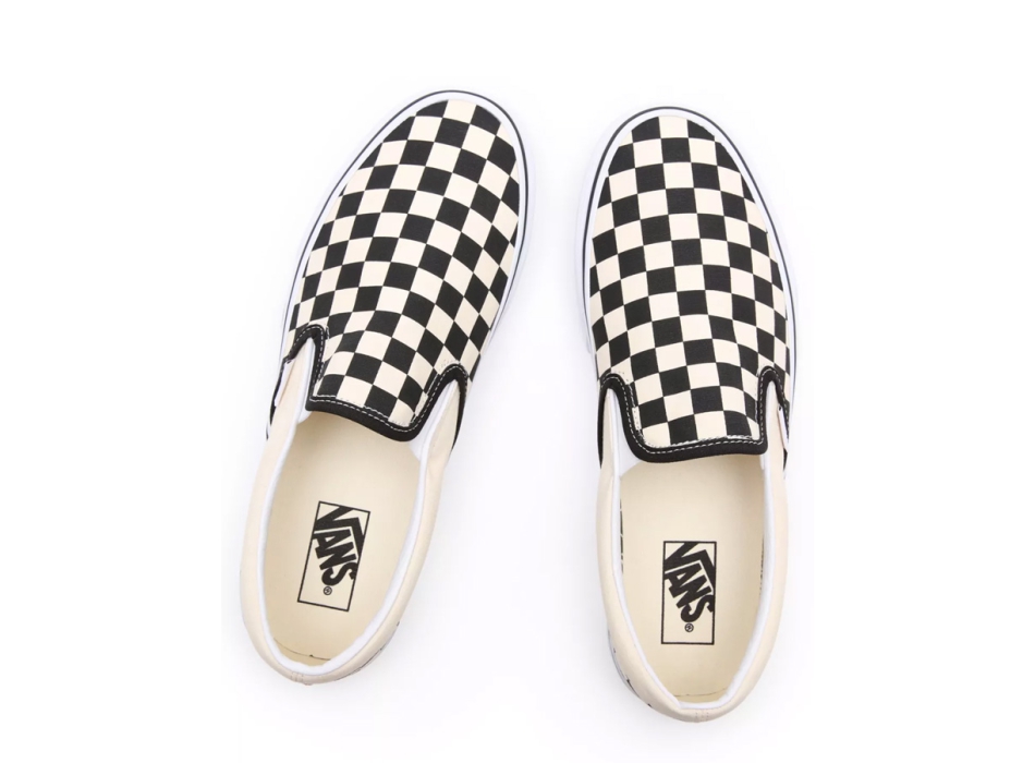 VANS CHECKERBOARD CLASSIC SLIP ON SHOES