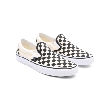 VANS CHECKERBOARD CLASSIC SLIP-ON SHOES