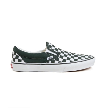 VANS CHECKERBOARD CLASSIC SLIP-ON SHOES BLACK