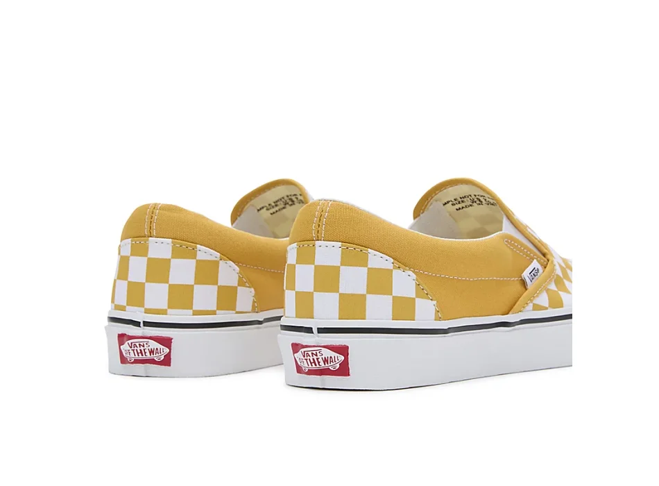 Checkerboard vans yellow new arrivals