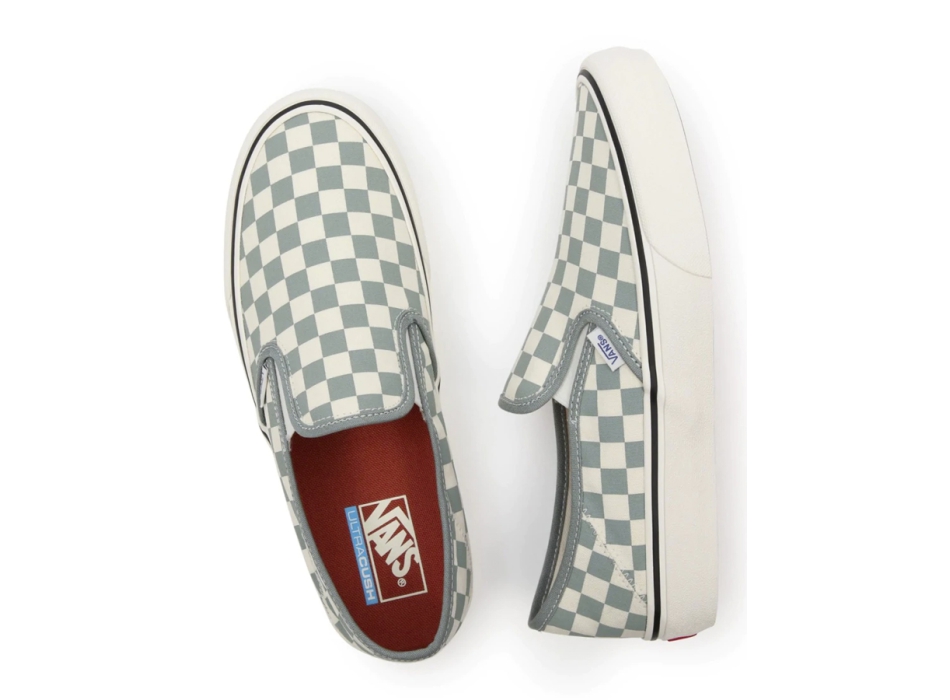 VANS CHECKERBOARD CLASSIC SLIP-ON SHOES METHYL