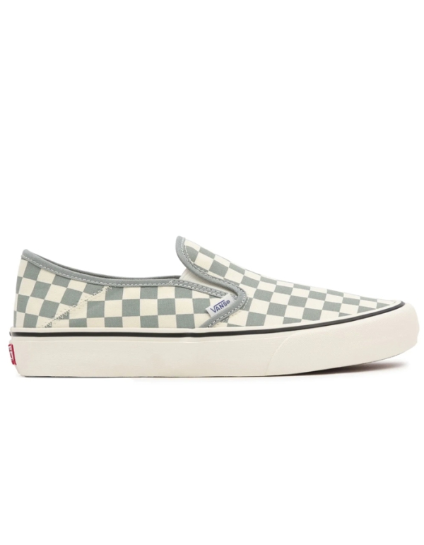 VANS CHECKERBOARD CLASSIC SLIP-ON SHOES METHYL