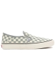 VANS CHECKERBOARD CLASSIC SLIP-ON SHOES GREEN