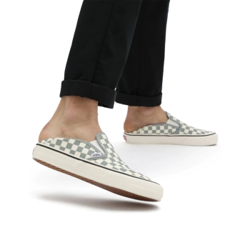 VANS CHECKERBOARD CLASSIC SLIP-ON SHOES METHYL