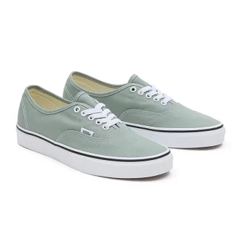 VANS COLOR THEORY AUTHENTIC SHOES ICEBERG GREEN