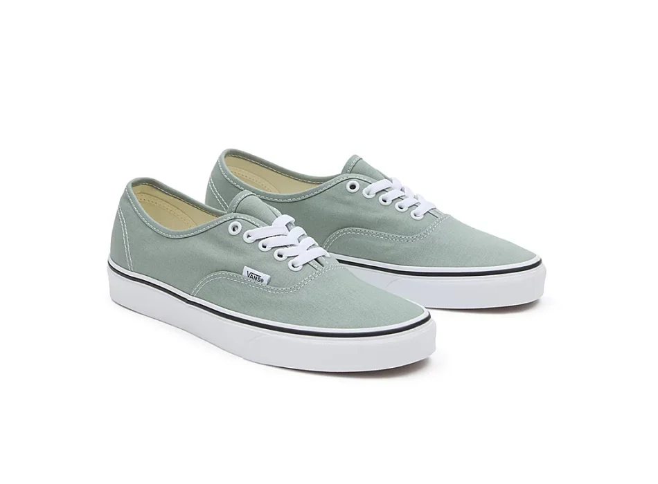 VANS COLOR THEORY AUTHENTIC SHOES ICEBERG GREEN