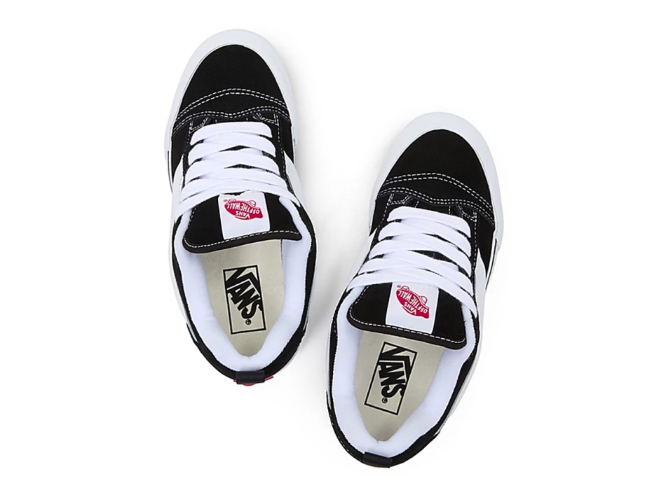 VANS KNU SKOOL SHOES BLACK TRUE WHITE