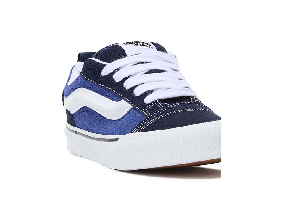 Vans Knu Skool Shoes Blue Navy/True White - Shoes Vans shop