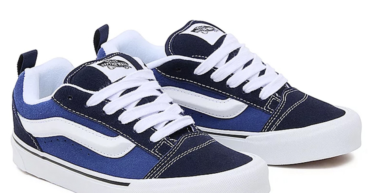 Vans Knu Skool Shoes Blue Navy True White Shoes Vans shop online