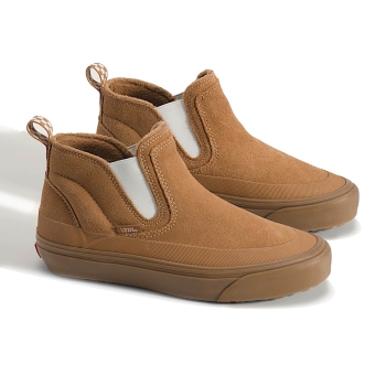 VANS SHOES MID-SLIP INSULATED CHIPMUNK BROWN