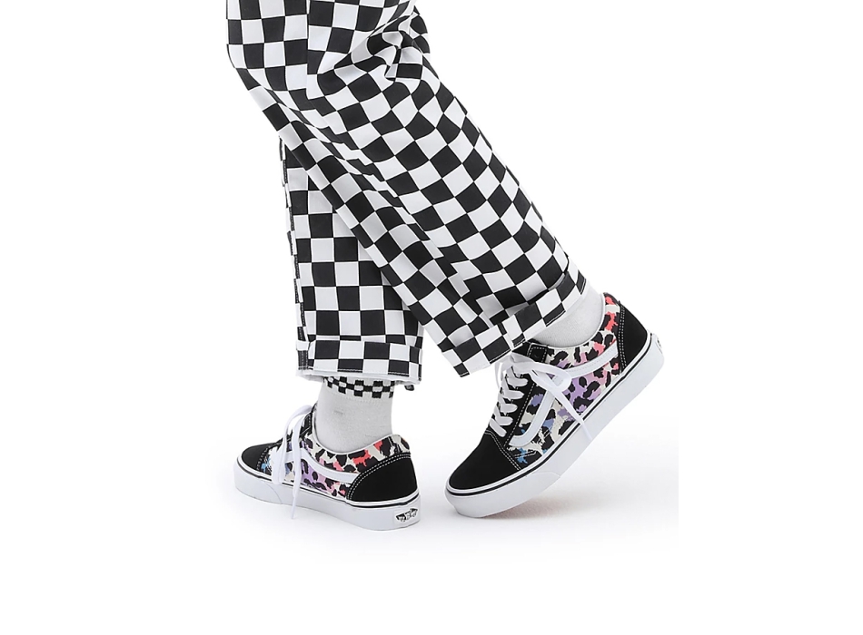 Multi colored checkerboard discount vans old skool