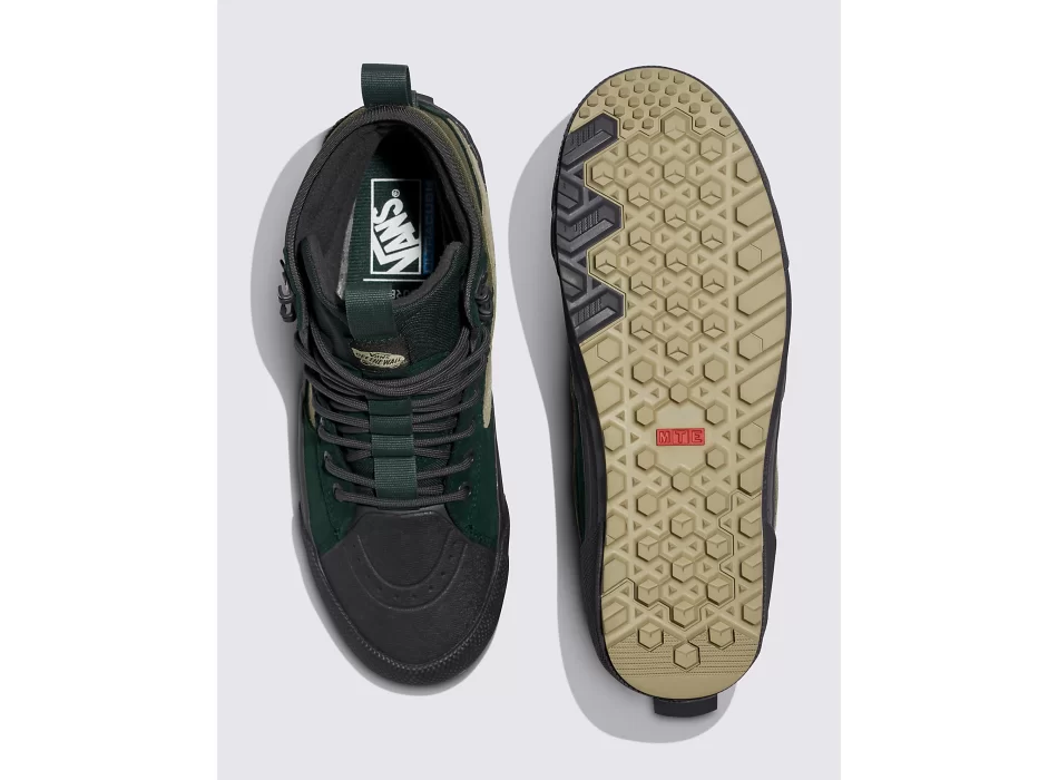 VANS SK8-HI GORE-TEX MTE-3 SHOES SCARB GRAPE LEAF GREEN