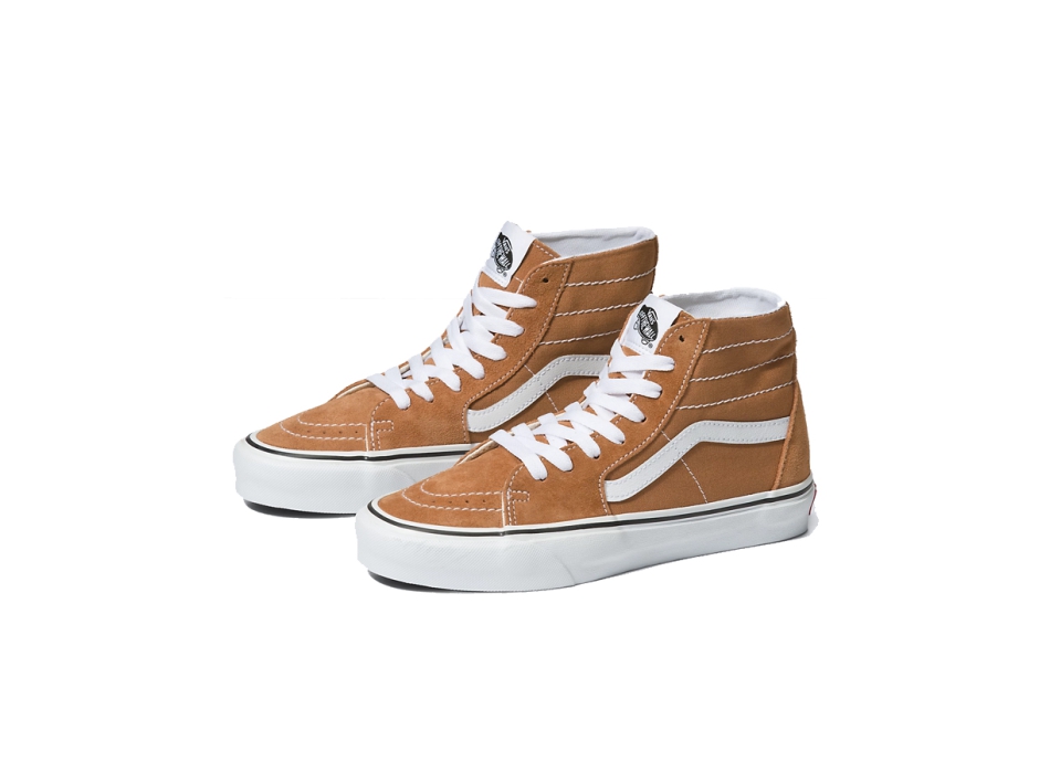 Vans sk8 hi top cumin true white