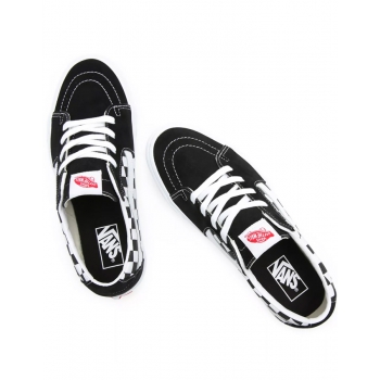 VANS SK8-LOW RACING BLACK CHECKERBOARD