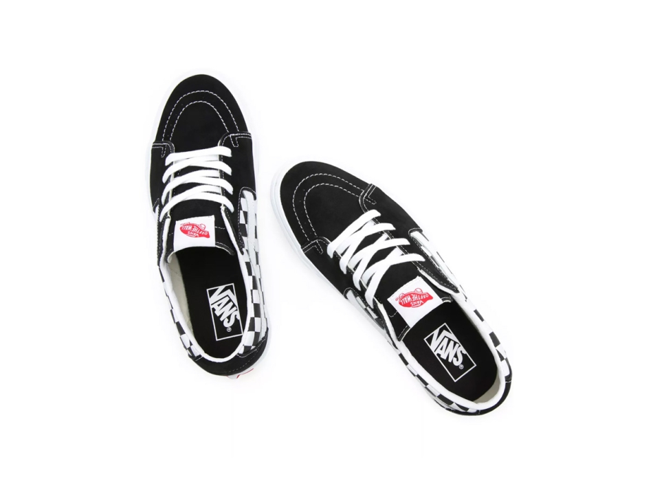 VANS SK8-LOW RACING BLACK CHECKERBOARD