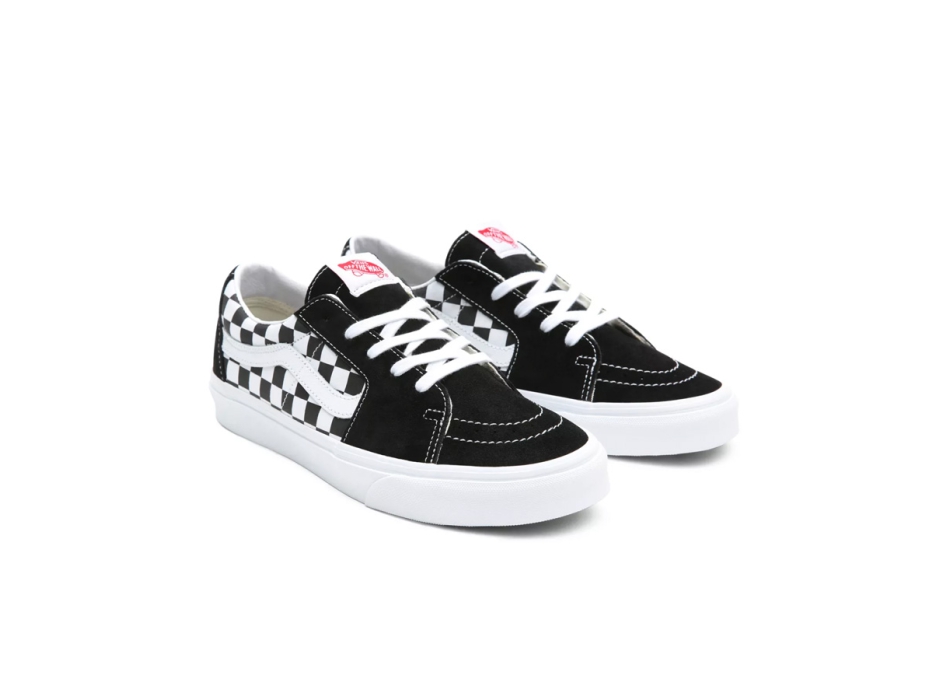 VANS SK8-LOW RACING BLACK CHECKERBOARD