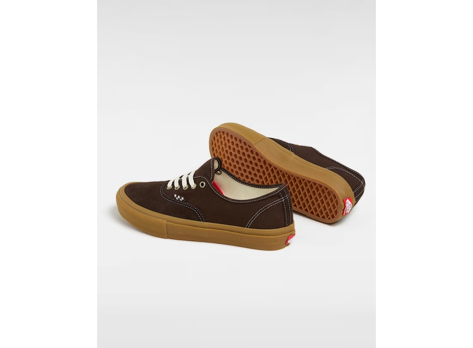 VANS SKATE AUTHENTIC SHOES BROWN