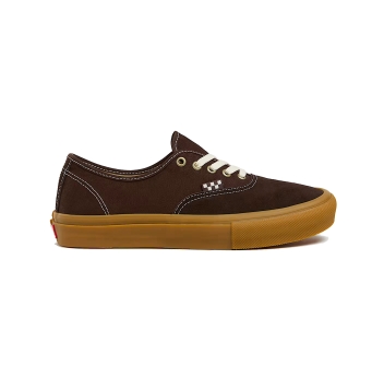 VANS SKATE AUTHENTIC SHOES BROWN