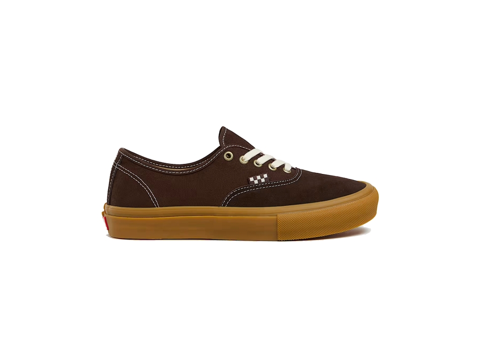 VANS SKATE AUTHENTIC SHOES BROWN