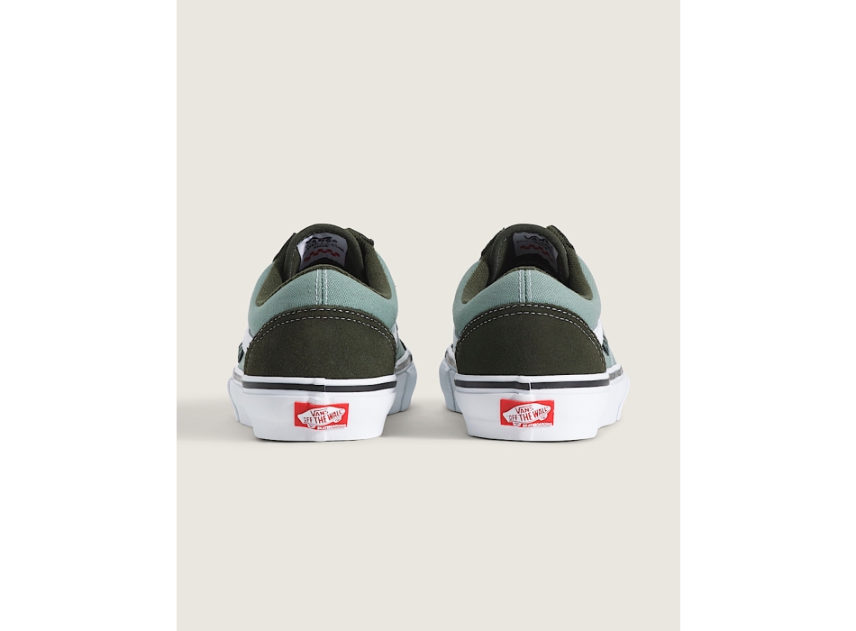VANS SHOES SKATE SLIP-ON BLACK/GUM/WHITE