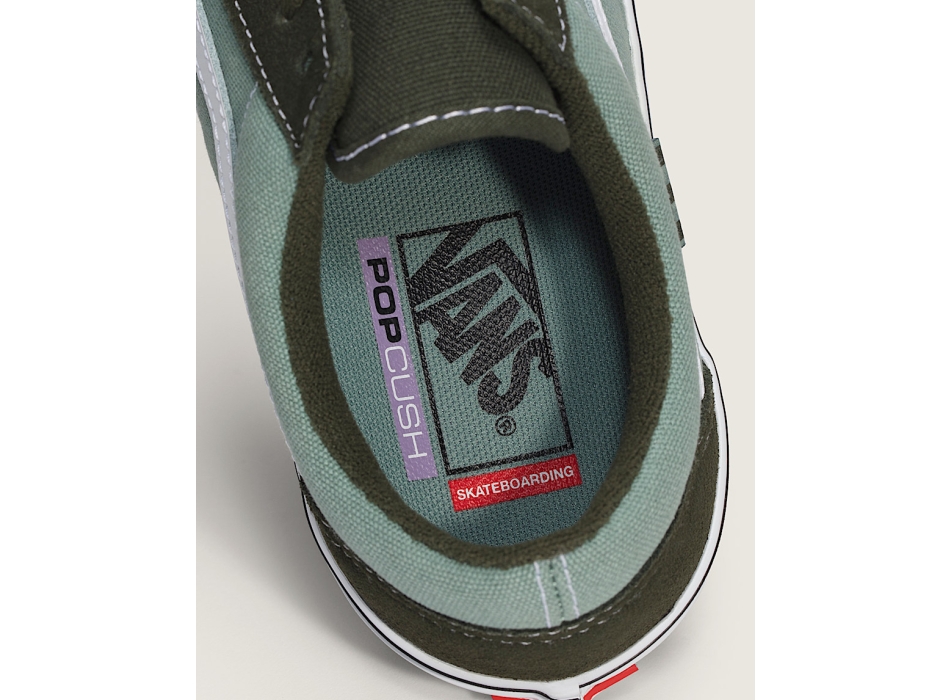 VANS SHOES SKATE SLIP-ON BLACK/GUM/WHITE