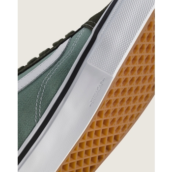 VANS SHOES SKATE SLIP-ON BLACK/GUM/WHITE