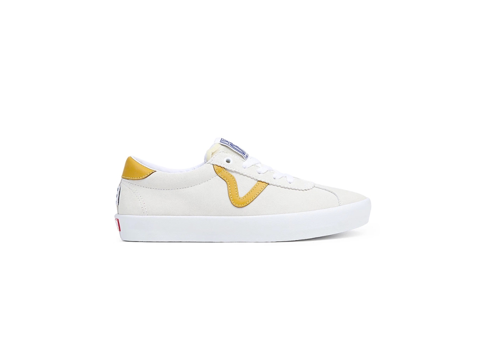 VANS SUEDE SPORT SHOES WHITE