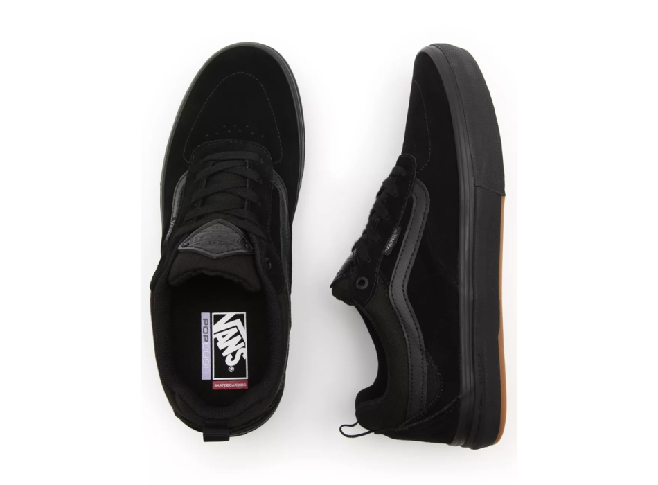 VANS SKATE KYLE WALKER WAFFLECUP SHOES BLACK