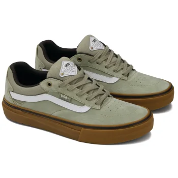 VANS SKATE KYLE WALKER WAFFLECUP SHOES LIGHT GREEN