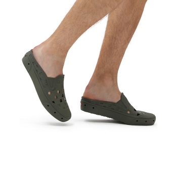 VANS SLIP-ON MULE TRK SHOES GREEN