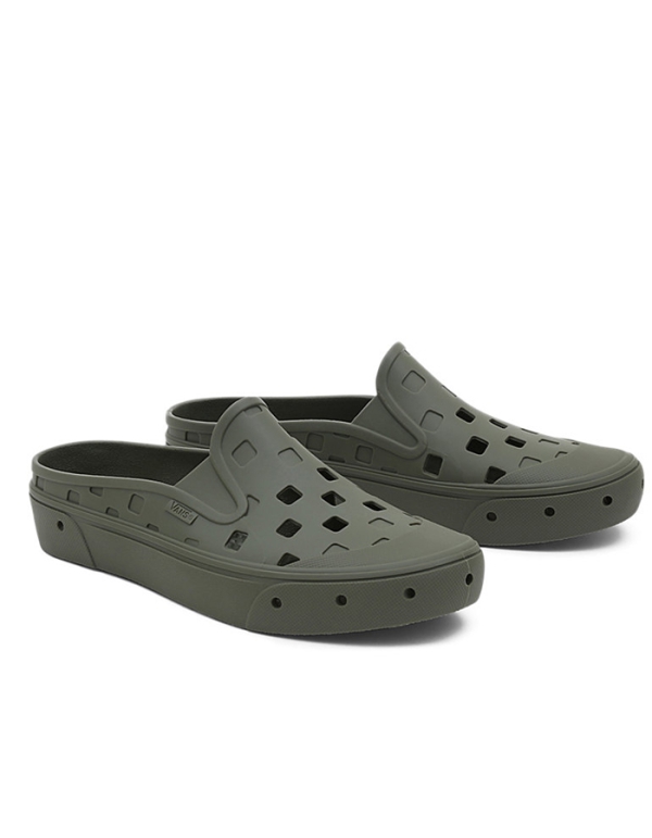 VANS SLIP-ON MULE TRK SHOES GREEN