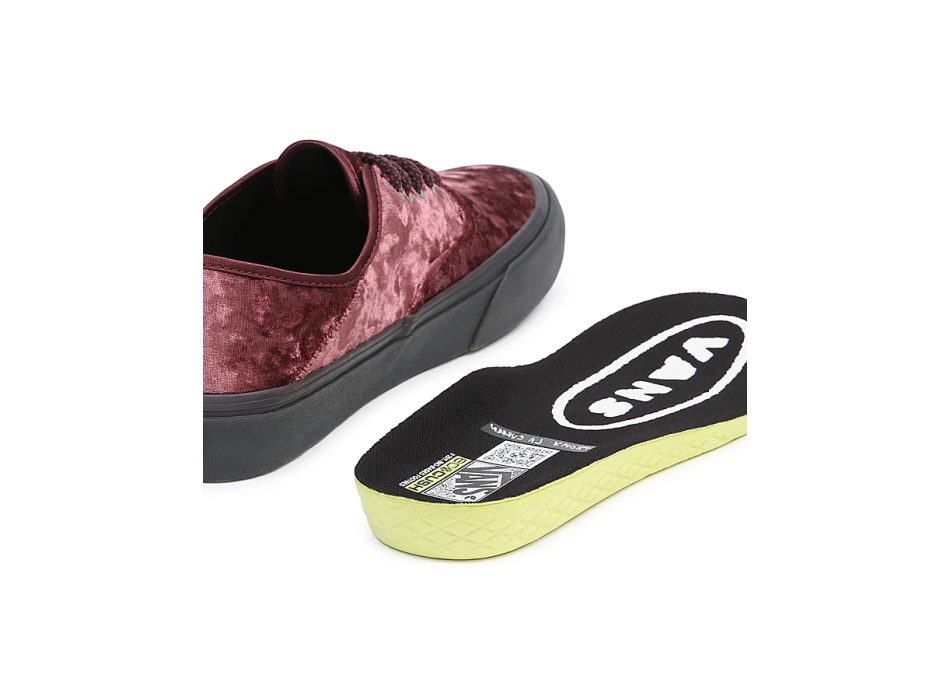 Velvet platform vans hot sale