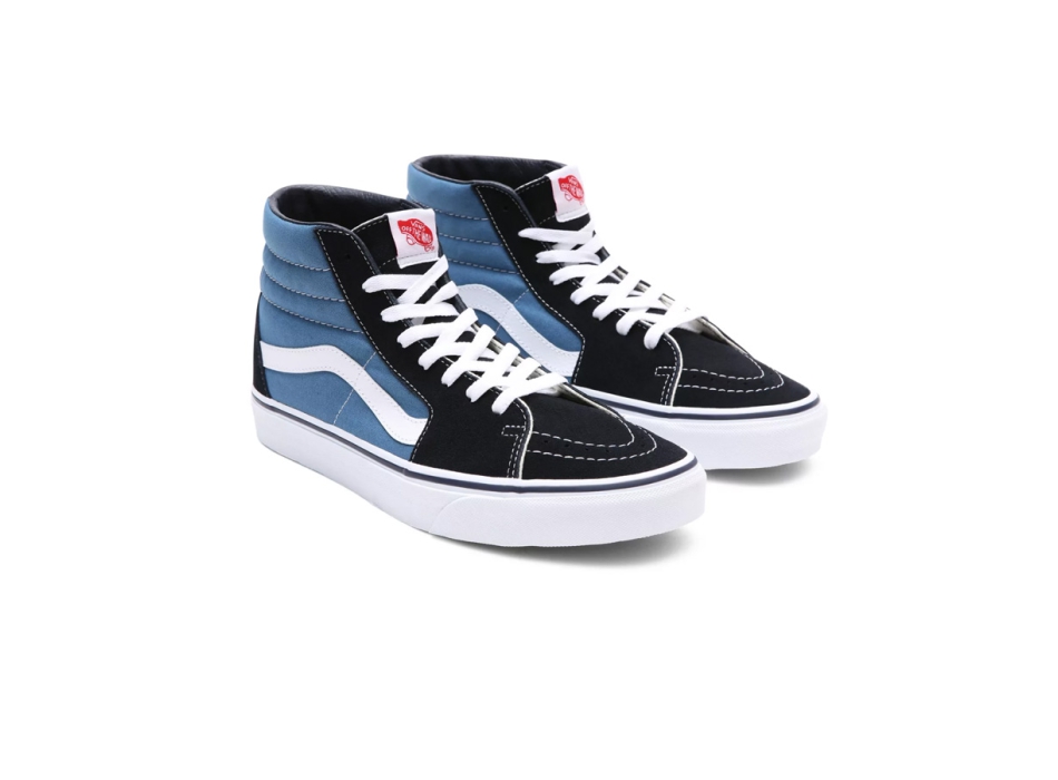 Sk8 hi top navy white