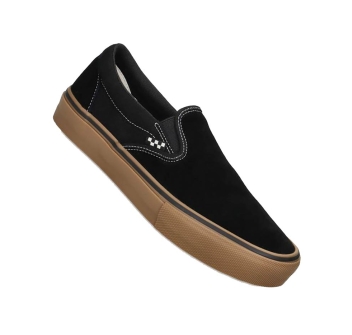 VANS SKATE SLIP-ON BLACK/GUM/WHITE