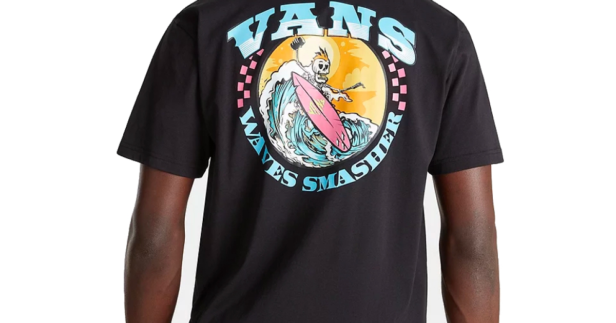 Vans True Waves T-shirt Black - Vans shop online
