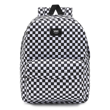 VANS OLD SKOOL CHECK BACKPACK WHITE BLACK