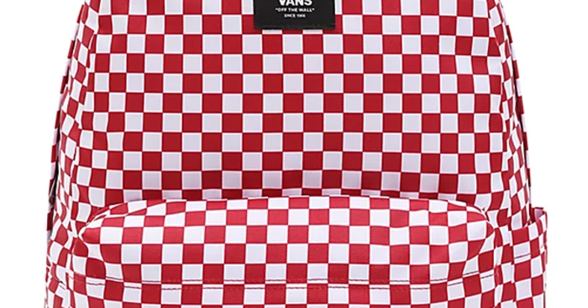 Vans Old Skool Check Backpack Shop online Vans