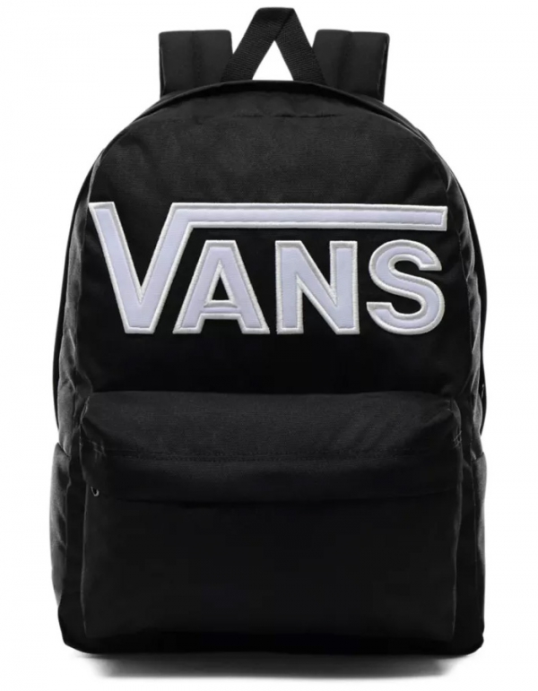 vans old skool black and white backpack