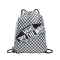 VANS BENCHED BAG BLACK WHITE CHECKERBOARD
